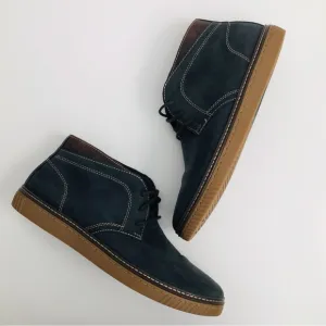JOHNSTON &amp; MURPHY WALLACE LEATHER CHUKKA BOOTS