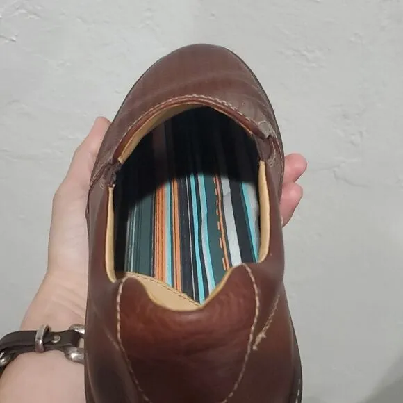 Johnston and Murphy Colby Weave Embossed Slip on Loafers