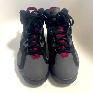 Jordan Men's Boots - Black and Gray with Red Accents