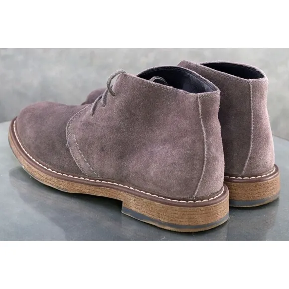 Joseph Abboud Collection Men's Desert Boots Size 8 Suede Gray