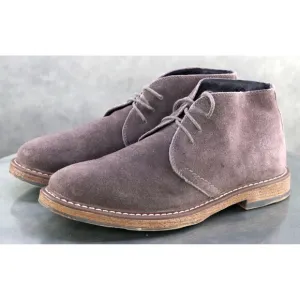 Joseph Abboud Collection Men's Desert Boots Size 8 Suede Gray