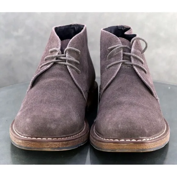 Joseph Abboud Collection Men's Desert Boots Size 8 Suede Gray