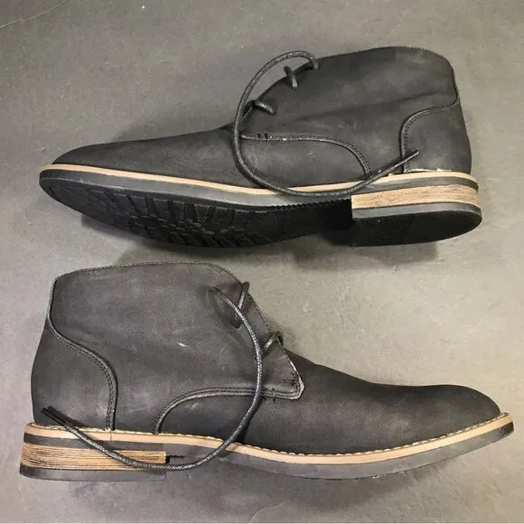 Jousen Chukka. Men’s Desert Ankle Lace Up Black Boots // Shoe Size 11 (NWT)