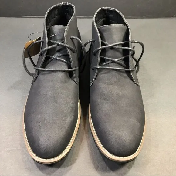 Jousen Chukka. Men’s Desert Ankle Lace Up Black Boots // Shoe Size 11 (NWT)