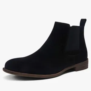Jousen Men's Chelsea Boots Lightweight Casual Chukka Ankle Boots Classic Elastic
