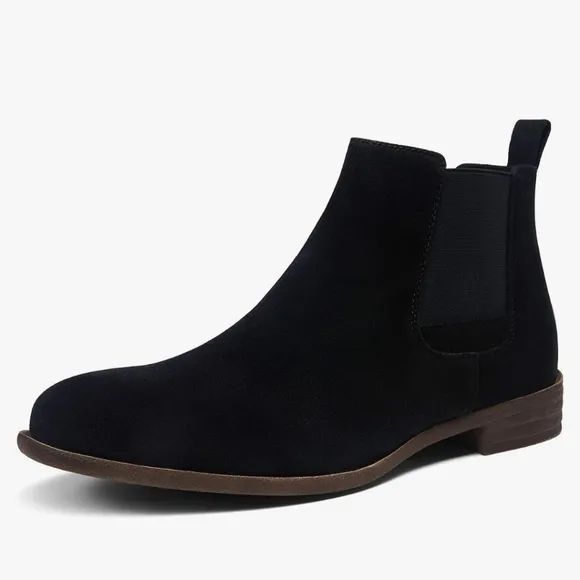 Jousen Men's Chelsea Boots Lightweight Casual Chukka Ankle Boots Classic Elastic