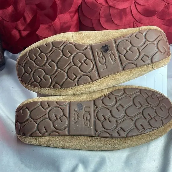 (K1)‎ UGG Ansley bey women's slip-on sheepskin loafers, size 9