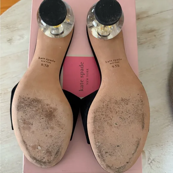 Kate Spade Black Women's ‘Polished’ Slide Sandals