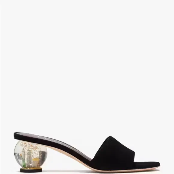 Kate Spade Black Women's ‘Polished’ Slide Sandals
