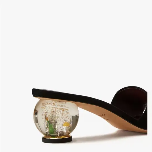 Kate Spade Black Women's ‘Polished’ Slide Sandals
