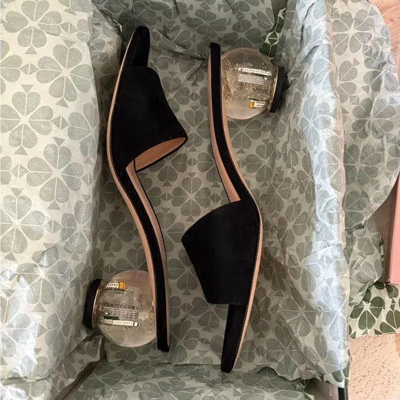 Kate Spade Black Women's ‘Polished’ Slide Sandals