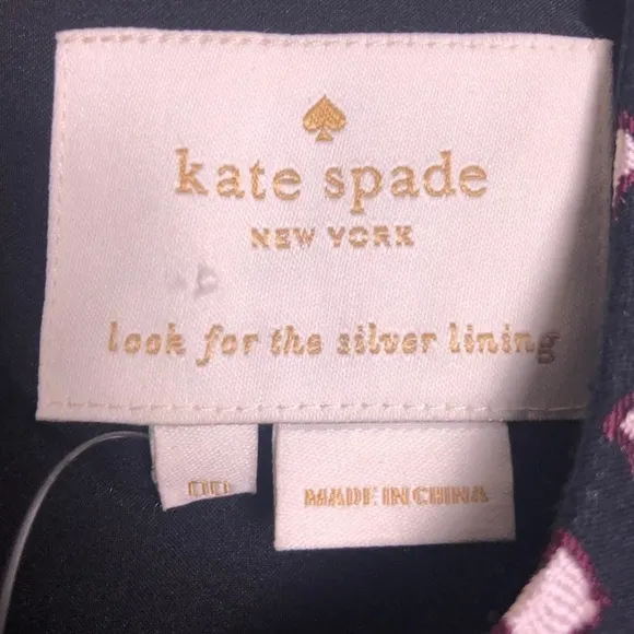 Kate Spade Diamond Jacquard A-Line Dress Size 00