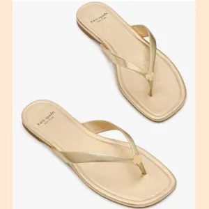 Kate Spade Gold Sandals!🌸