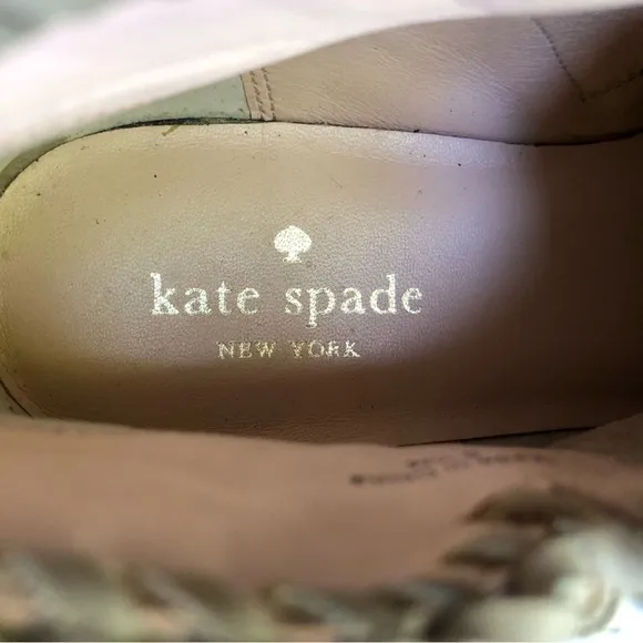 Kate Spade ♠️ New York Bowie Desert Suede Bootie Studded Tasseled Size 6.5