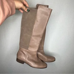 Kate Spade New York Saturday | Tan Colored Leather Knee High Boots 7