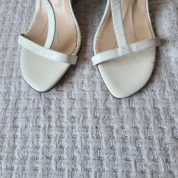 Kate Spade New York White Strappy Wedge Sandals Women's Size 9