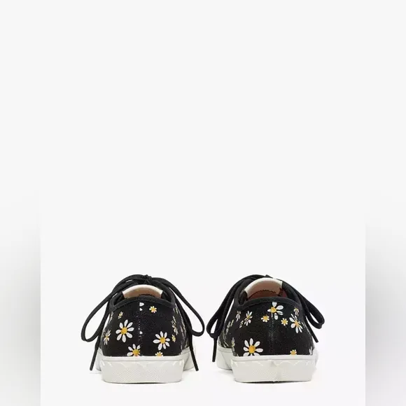 Kate Spade Vale floral daisy sneakers  linen daisy dot NEW 10