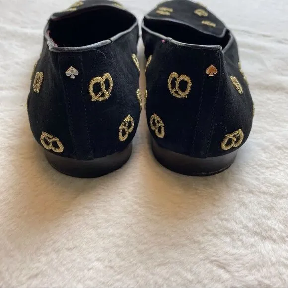 Kate Spade Lounge Mini Pretzel Loafers Size 11B