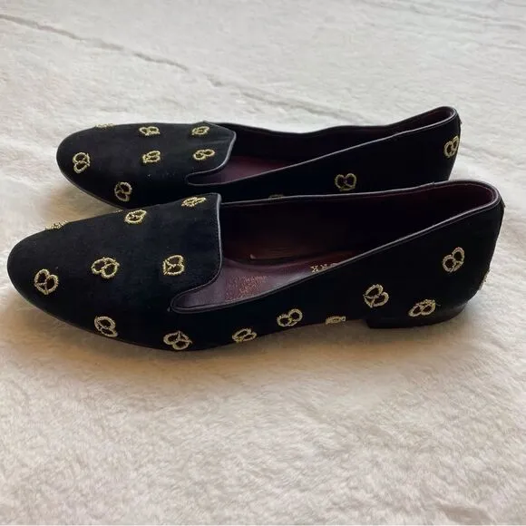 Kate Spade Lounge Mini Pretzel Loafers Size 11B