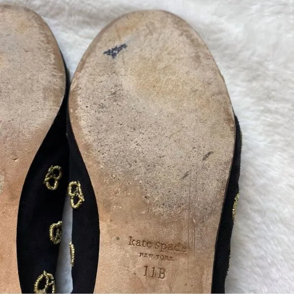 Kate Spade Lounge Mini Pretzel Loafers Size 11B