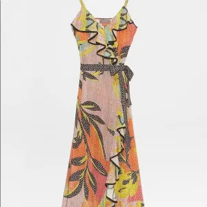 Kathryn Wrap Midi Dress Sz 16 By Bhanuni By Joti