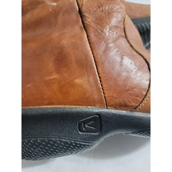 Keen Bern Baby Bern Women’s 8.5 Brown Leather Tall Knee High Riding Boots