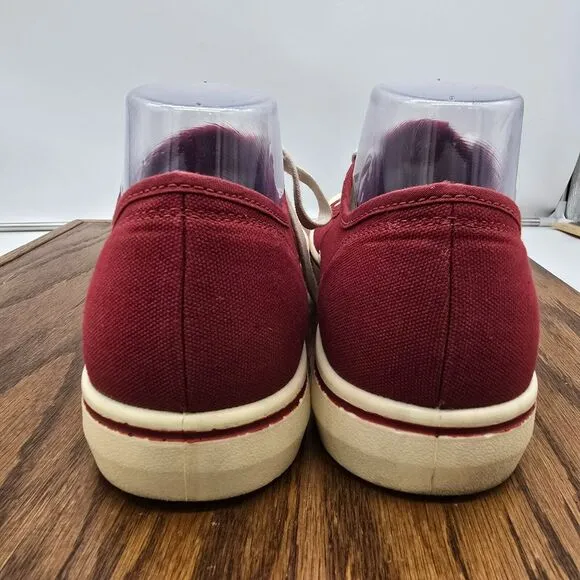 Keen Elsa Lite Canvas Sneakers Womens 11 Red 1025291 Casual Trainer Low Top