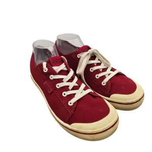 Keen Elsa Lite Canvas Sneakers Womens 11 Red 1025291 Casual Trainer Low Top
