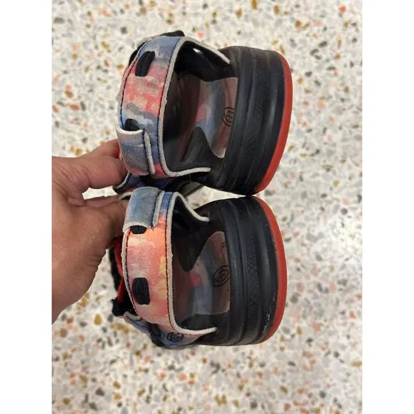 Keen Womens Size 7 Uneek &quot;Jerry Garcia&quot; New York at Night comfort Sandals Shoes