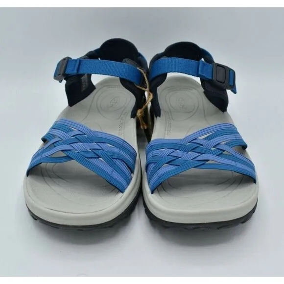 Keen Womens Size 8 Terradora II Strappy Open Toe Navy Mykonos Blue Sandals