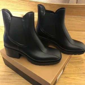 Kelsi Dagger Brooklyn black platform ankle boots/ booties, size 9 NIB