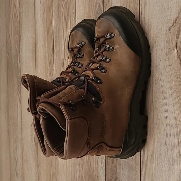 KENETREK Desert Guide 420 Beige Brown Leather Sz 11 M Mens‎ Hiking Lace Up Boots