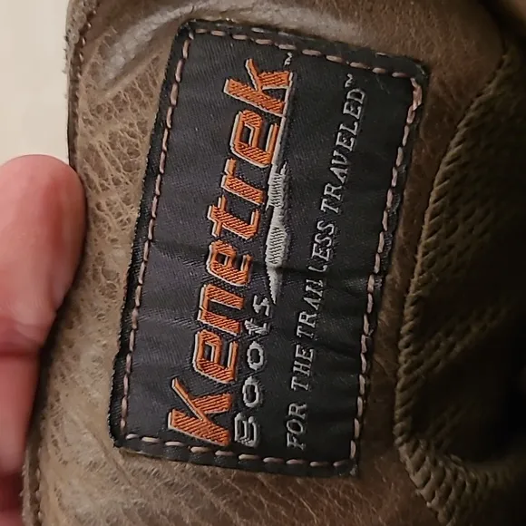 KENETREK Desert Guide 420 Beige Brown Leather Sz 11 M Mens‎ Hiking Lace Up Boots