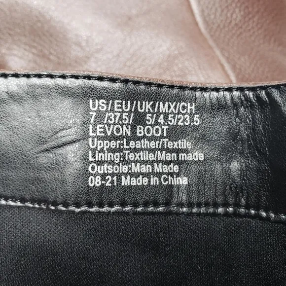 Kenneth Cole | Levon Chocolate Brown Genuine Leather Almond Toe Riding Boots 7