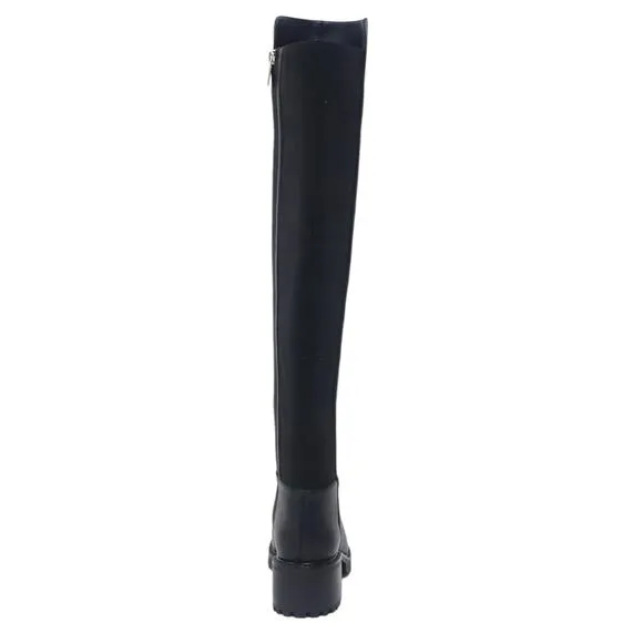 Kenneth Cole NY Women's Riva Over The Knee Regular Calf Boots Black Size 6