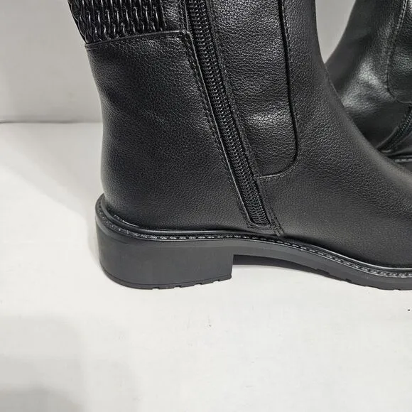 Kenneth‎ Cole Reaction BLACK Women's Lionel Tall Boots, US 6.5 M