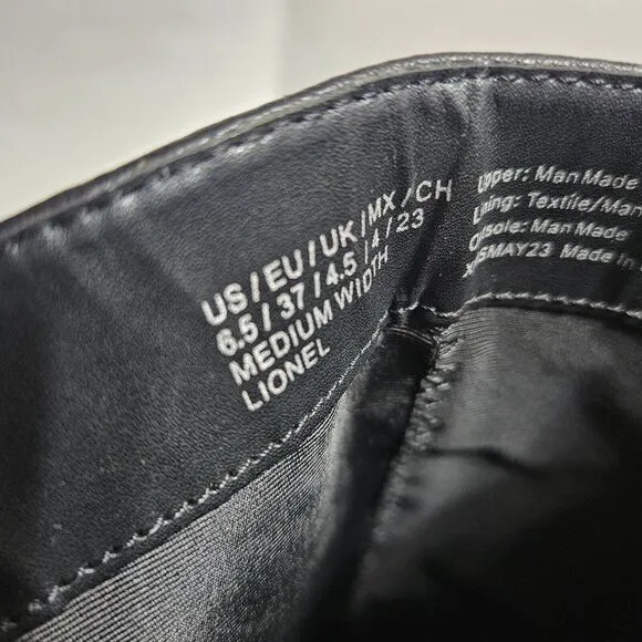 Kenneth‎ Cole Reaction BLACK Women's Lionel Tall Boots, US 6.5 M