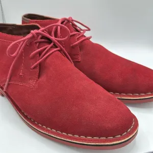 Kenneth Cole Reaction Desert Sun red chukka boots, size 11.5M