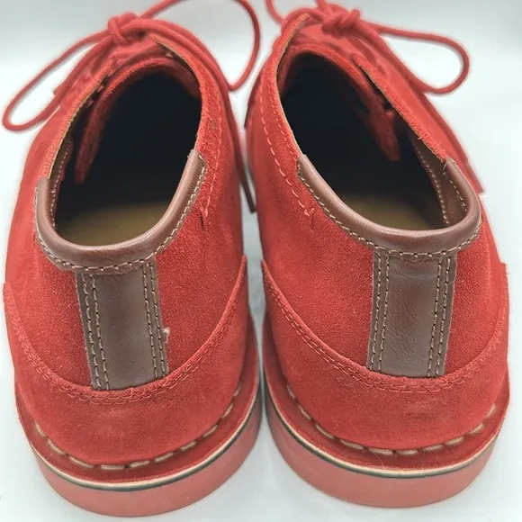 Kenneth Cole Reaction Desert Sun red chukka boots, size 11.5M