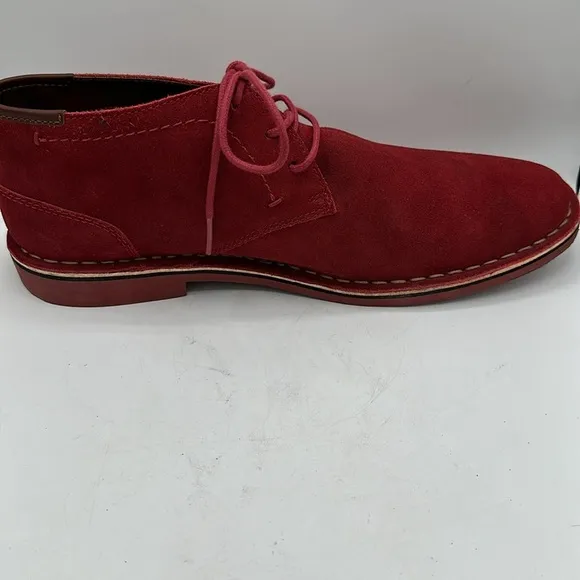 Kenneth Cole Reaction Desert Sun red chukka boots, size 11.5M