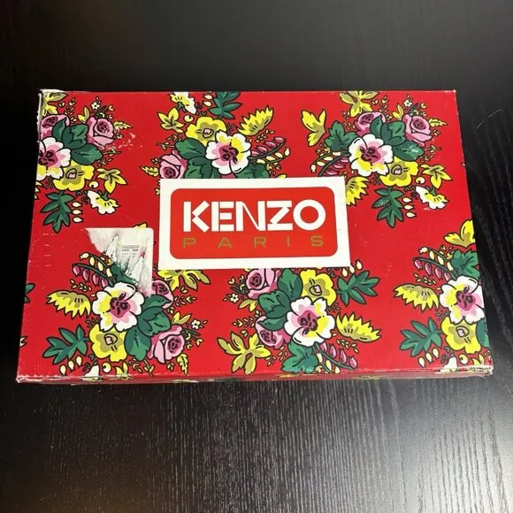 KENZO PARIS Mens Size 42/US 8.5 Kenzoschool High Top Sneakers School Logo NEW