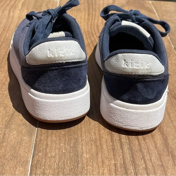 Kizik Prague Dusk Blue Canvas Sneakers Unisex M4.5 W6