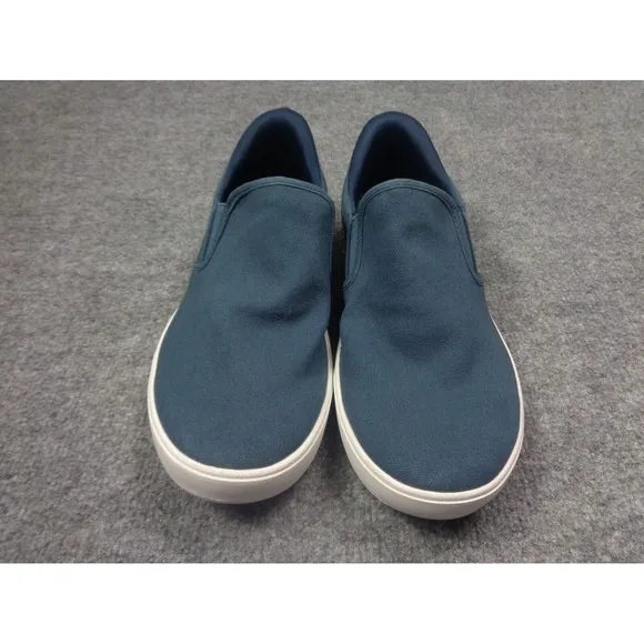 Kizik Venice Slip On Shoes Mens 10.5 Blue Sneakers Comfort Canvas