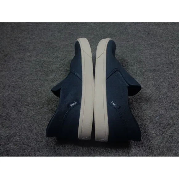 Kizik Venice Slip On Shoes Mens 10.5 Blue Sneakers Comfort Canvas