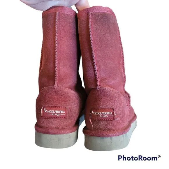 Koolaburra by Ugg boots in a desert rose color