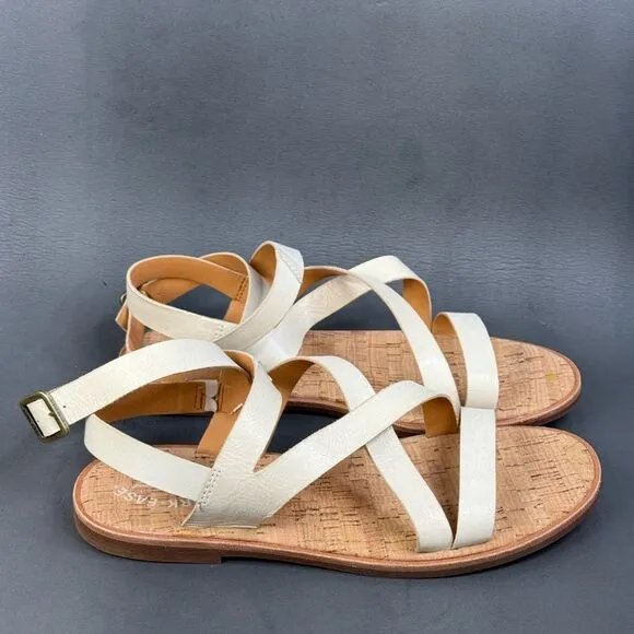 Kork-Ease Bryleigh Leather Gladiator Strappy Sandals women’s size 6