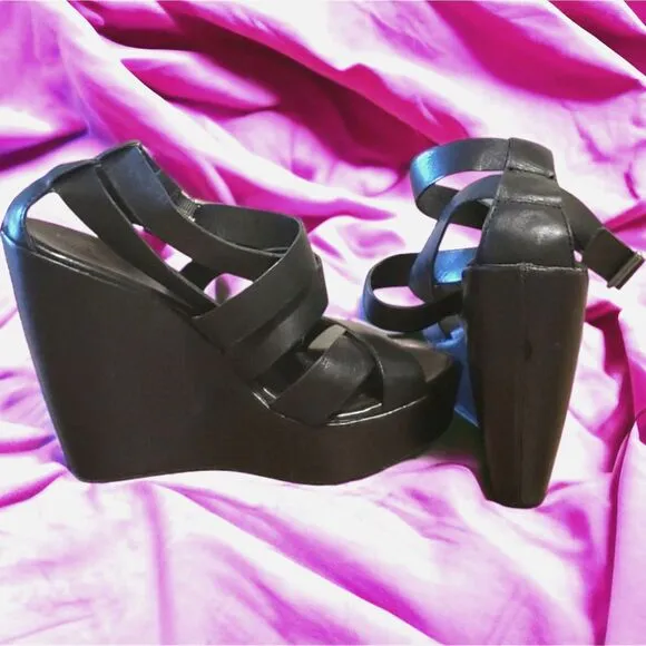 Kork-Ease Hailey Wedge Criss-Cross Sandals