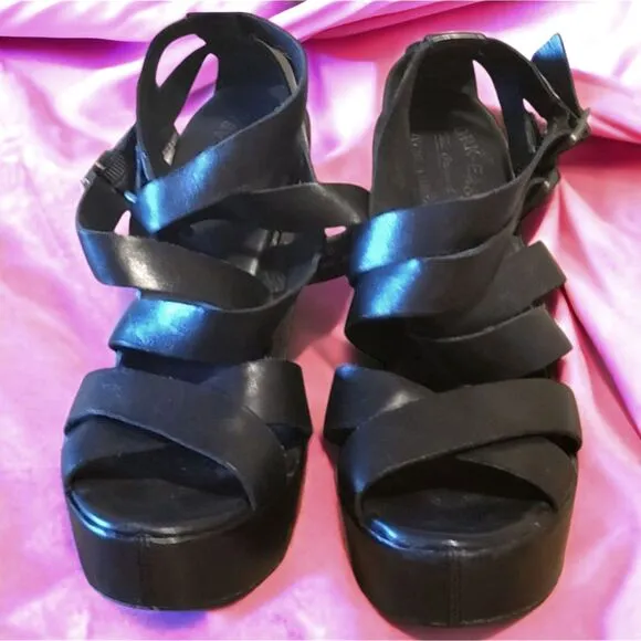 Kork-Ease Hailey Wedge Criss-Cross Sandals