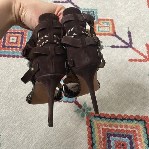Kotur Tassel heeled sandals