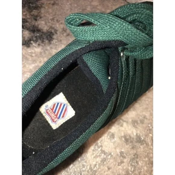 KSwiss Vintage Canvas Rubber Toe Sneakers Mens 8.5